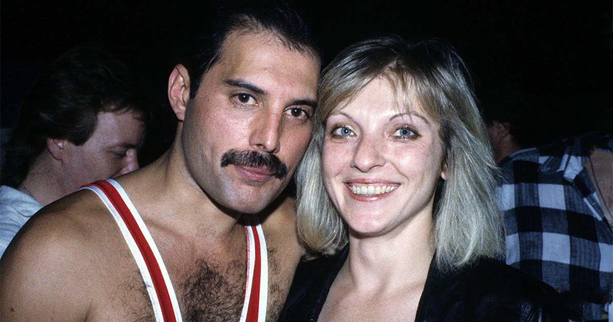 Mary Austin et Freddie Mercury