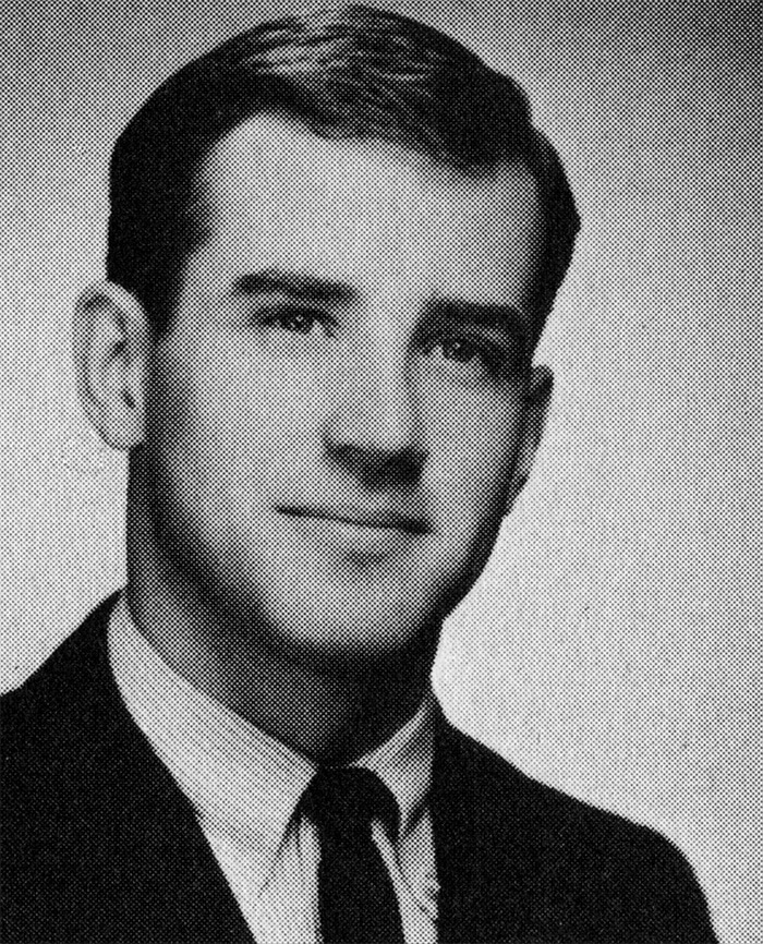 Portrait de Joe Biden pris en 1965