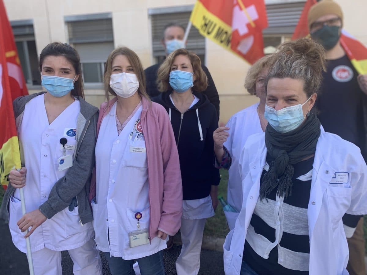 Etat du système sanitaire en France : les sages-femmes en grève dans l'Hérault !