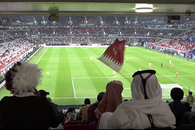 Match de foot Qatar