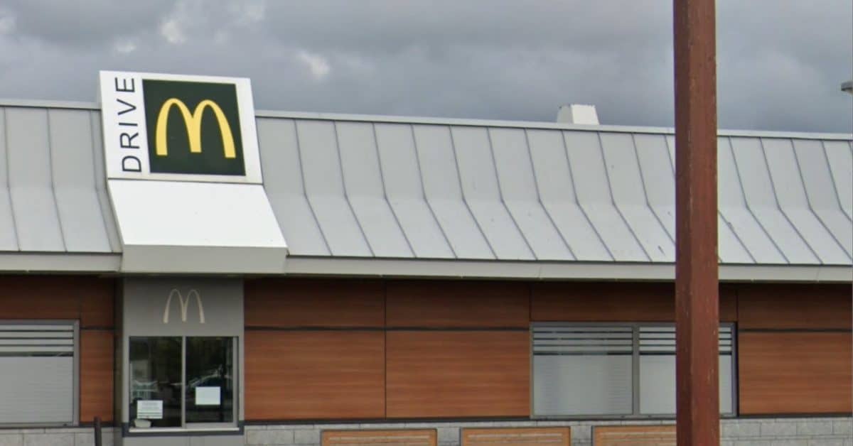 McDonald's de St Etienne de St Geoirs - Source : Google Maps