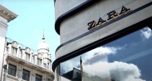 Un magasin Zara - Source : YouTube