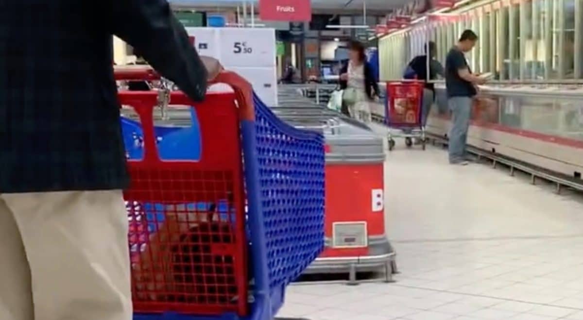 Un magasin Carrefour - Source : YouTube